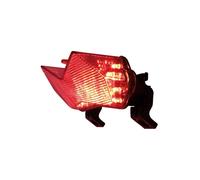 HIGHSIDER Luz trasera LED inteligente Negro Estilo Kawasaki, aprobado E (1 pieza)