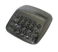 HIGHSIDER Luz trasera LED inteligente Negro Estilo HD, aprobado E (1 pieza)