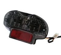 HIGHSIDER Luz trasera LED inteligente Negro estilo Suzuki, aprobado E (1 pieza)