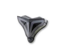 HIGHSIDER Luz trasera LED inteligente Negro Estilo Yamaha, aprobado E (1 pieza)