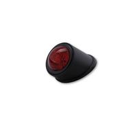 HIGHSIDER Luz trasera LED inteligente Old School Tipo 1 Negro Aprobado E (1 pieza), rojo
