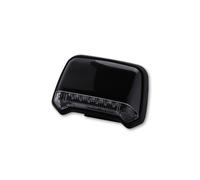 HIGHSIDER Luz trasera LED inteligente para montaje en guardabarros negro aprobado E (1 pieza), rojo