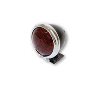HIGHSIDER Luz trasera LED smart Bates Style Negra Aprobada E (1 pieza), negro