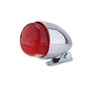 HIGHSIDER Luz trasera tejana inteligente cromada (1 pieza)