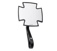 HIGHSIDER Manillar espejo de extremo IRON CROSS, negro
