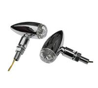 HIGHSIDER MICRO-BULLET Interruptor LED, plata-oro