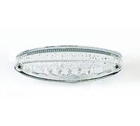 HIGHSIDER Mini luz trasera LED inteligente Number1 sin luz de matrícula (1 pieza), transparente