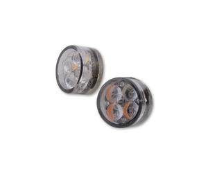 HIGHSIDER Módulo inteligente Dieciséis Indicador LED/Luz de posición Humo 2 en 1, aprobado E (par)