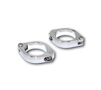 HighSIDER PINZAs de tubo de sujeción CNC, 38-41 mm, plata