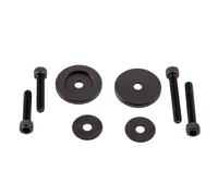 HIGHSIDER Pro Adaptador de Extremo de Manillar para Modelos PIAGGIO VESPA, negro (par), negro