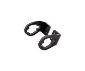HIGHSIDER pro Adaptador de Intermitente Negro Para Intermitente Original, Para Portamatrículas, Para Ducati (Par), negro