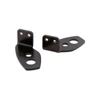 HIGHSIDER pro Adaptador Indicador Negro Original, Para Portamatrículas, Suzuki (Par), negro