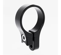 HIGHSIDER pro Clamp Negro Para Vástago De Espejo De Extremo De Manillar (1pc), negro