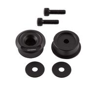 HIGHSIDER Pro Extremo Especial para Modelos PIAGGIO VESPA, negro (par)