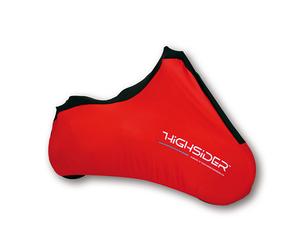 HIGHSIDER Pro Indoor Protective Cover Red Moto / Scooter - S (1pc), negro