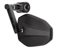 HIGHSIDER Pro Victory-X Force-Evo Espejo de extremo de manillar (1 pieza), negro