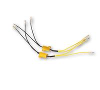 HIGHSIDER Resistencia de potencia inteligente de 25 W a 10 ohmios, con cable (par)