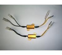 HIGHSIDER Resistencia de potencia inteligente de 25 W a 6,8 ohmios, con cable (par)