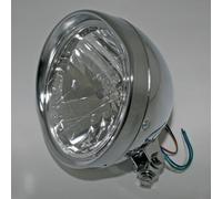 HIGHSIDER Smart 6 1/2 pulgadas Faro Cruiser Cromado con Pantalla, Aprobado E (1pc)