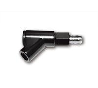 HIGHSIDER smart Adaptador de Espejo Negro M 10x1,25, Rosca Derecha