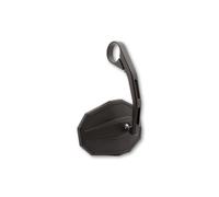 HIGHSIDER smart Espejo de extremo de barra recto negro largo (1 pieza), negro