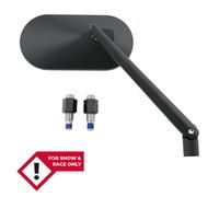 HIGHSIDER smart Espejo de manillar Agila negro (1 pieza), negro