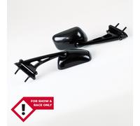 HIGHSIDER smart Fairing Mirror Race Negro (Par)