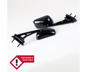 HIGHSIDER smart Fairing Mirror Race Negro (Par)
