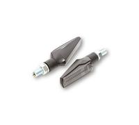 HIGHSIDER smart Fineline LED Indicador/Luz de posición Negro/Ahumado 2 en 1, aprobado E (par), negro