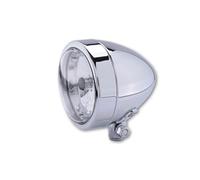 HIGHSIDER Smart Headlight Bullet H4 Luz de carretera cromada, montaje inferior, homologado E (1 pieza)