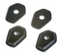HIGHSIDER smart Iss 2 Placas de Montaje Indy Spacer Negro, negro