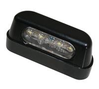 HIGHSIDER smart LED Luce Targa Nera in plastica ABS (1pz)