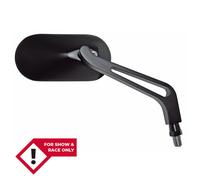 HIGHSIDER smart Manillar Mirror Negro Ovalado (Par)