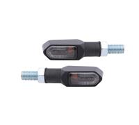 HIGHSIDER Smart Namiko-TS Cuerpo de indicador LED Negro / Lente ahumada (Par), Delantero y trasero, negro