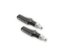 HIGHSIDER Smart Shorty-Fin LED 3in1 Indicador Trasero Cuerpo Combinado Negro / Lente Ahumada (Par), Trasero, negro