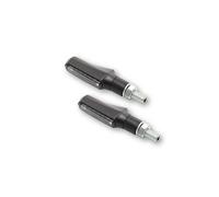 HIGHSIDER Smart Shorty Fin LED Miniblinker 3in1 Negro/Humo Trasero