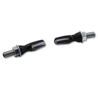 HIGHSIDER smart Spark LED Fanale Posteriore/Indicatore Nero/Fumo 3in1, Omologato E (Coppia)