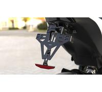 HIGHSIDER Soporte de matrícula Akron-RS Pro, negro