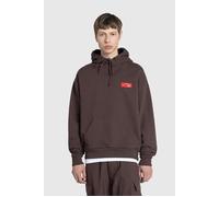 Highsnobiety Not In Milan Hoodie Brown Talla: XS | Sudaderas con Capucha Outlet | Hombre | Marrón