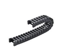 HighSpeed - Cable de cadena de arrastre silencioso, serie 25, abierto en ambos lados, para máquinas de CO2, duradero, 75 mm x 25 x 57 mm, portacables de transmisión