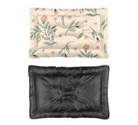 Hightopup Cama para perro de otoño en tono neutro, cama para maletero de coche, parte inferior antideslizante, portátil, mediano, lavable, para múltiples escenarios, regalo impreso, tamaño mediano, 60