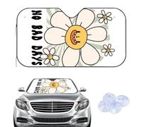 Hightopup Proactive: No Bad Days - Parasol para parabrisas de invierno, accesorios de coche, fundas para parabrisas de coche, regalos para SUV, furgoneta (140 x 70 cm)
