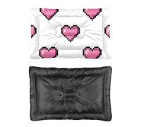 Hightopup Valentine Love - Cama para perro, alfombrilla antideslizante para perros, resistente al agua, para múltiples escenarios, regalo impreso, grande, 60 x 45 cm