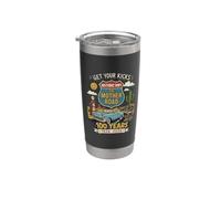 Highway 66 The Mother Road 100 Años 1926-2026 Vintage Vaso térmico de acero inoxidable de doble pared