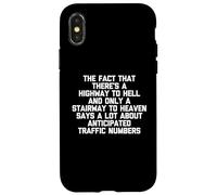 Highway To Hell vs. Stairway To Heaven - Novedad divertida Carcasa para iPhone X/XS