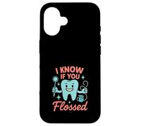 Higiene Dental Divertida del Limpiador Dental RDH del higienista Dental Carcasa para iPhone 16