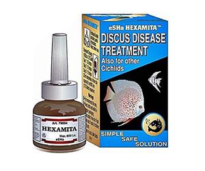 Higiene/Salud Hexamita para Acuarios, 20 ml