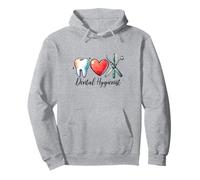 Higienista Dental Asistente Dentista Amor Sudadera con Capucha