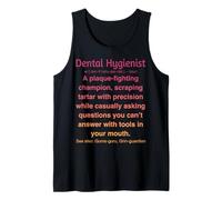 Higienista Dental Camiseta sin Mangas