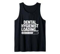 Higienista Dental Cargando... Cuidado Dental Divertido Camiseta sin Mangas
